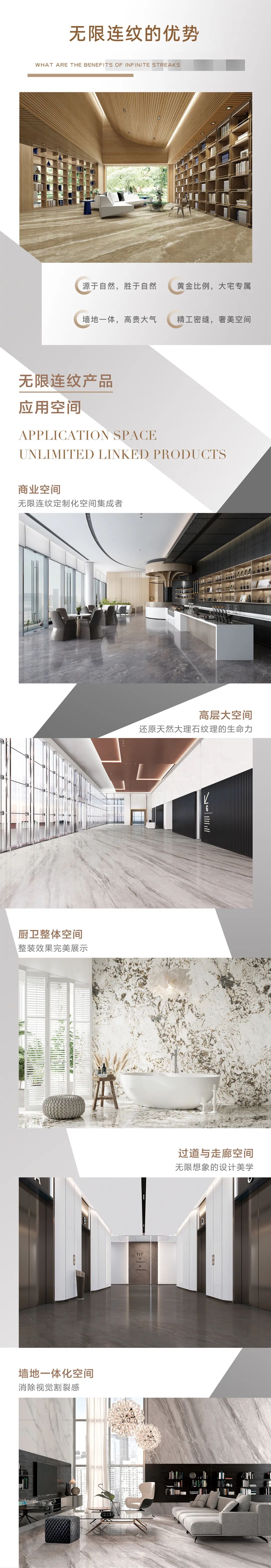 有限空间，无限连纹 丨 通利大理石瓷砖900x1800mm无限连纹新品上市(图2)