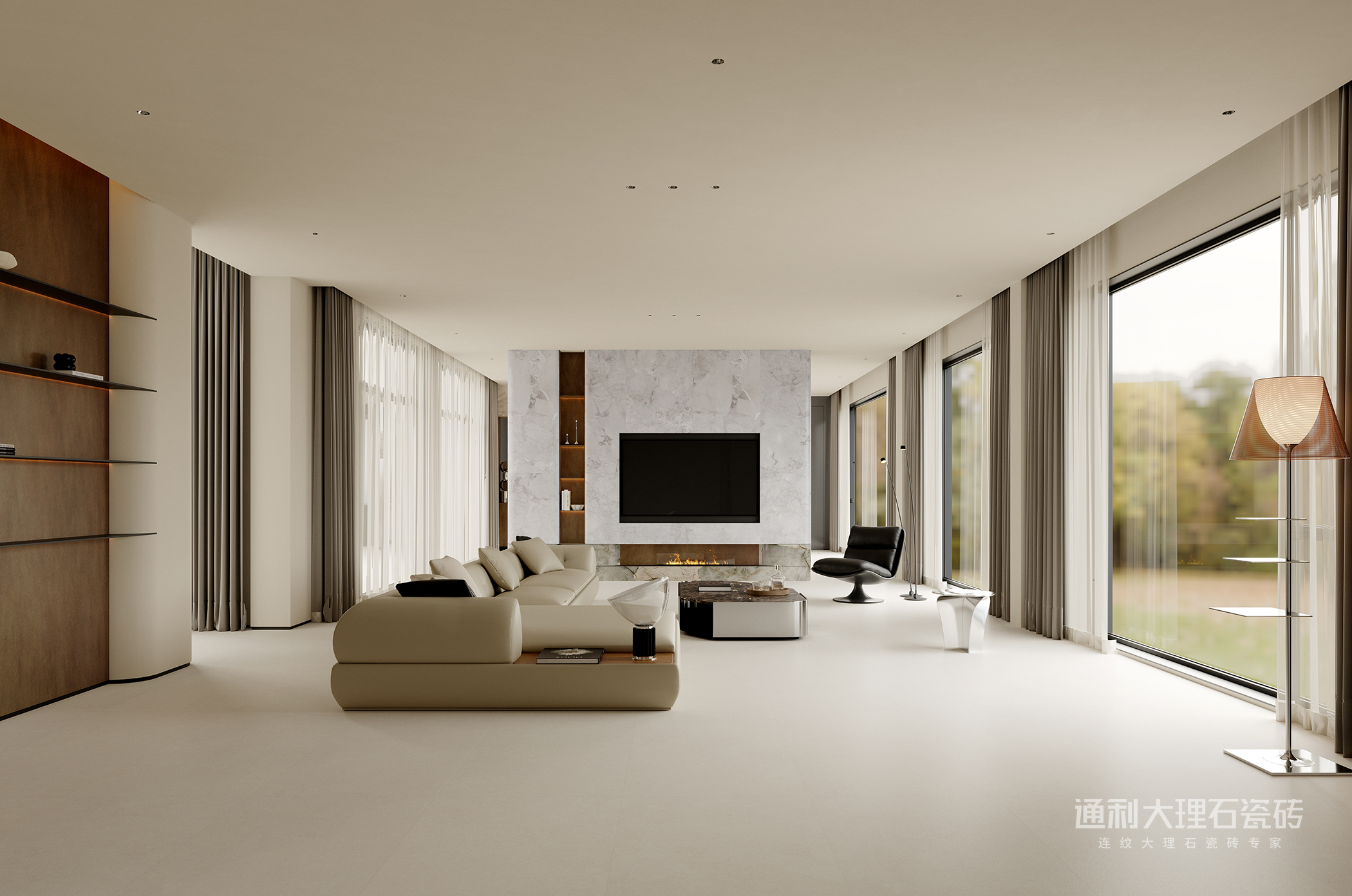 莱姆石（米黄）-效果图