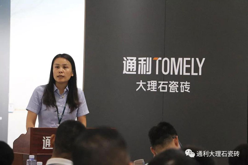 干粒抛叠加工艺 | 通利TOMELY大理石瓷砖发布30余款秋季新品，开启“新品试销”新机制！(图8)